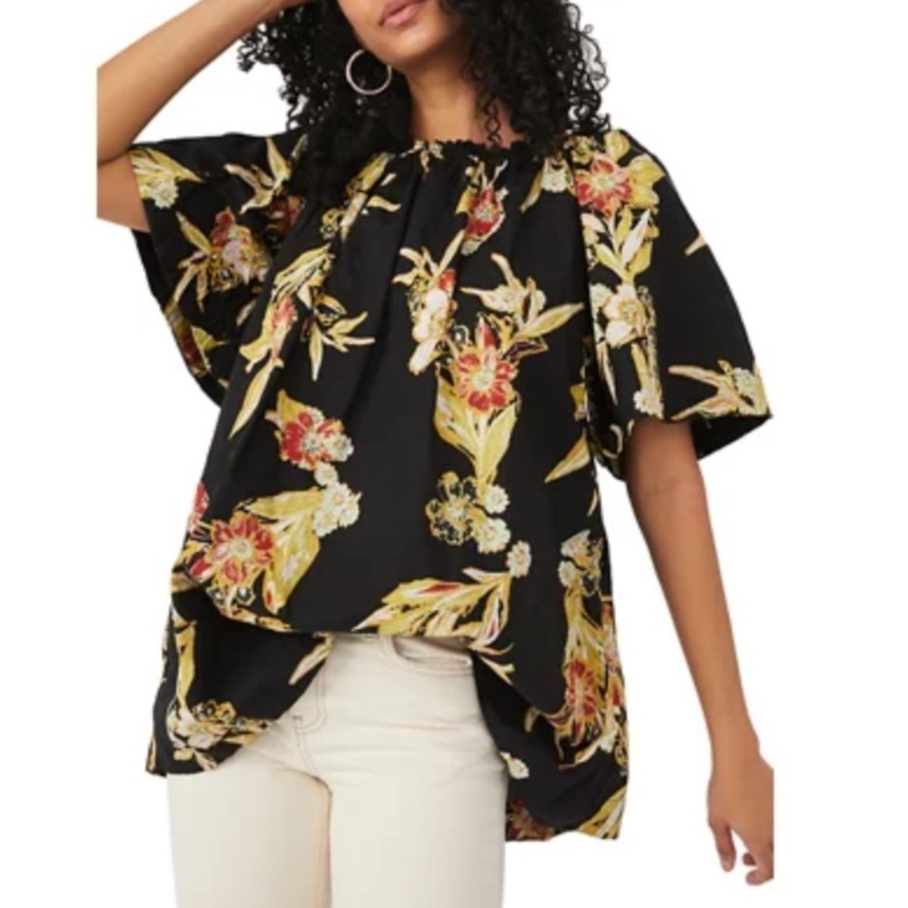 Free People Jodie Printed Tunic Size XS